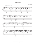 Chaconne for Piano (2017)