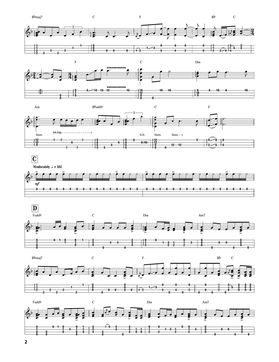 I'll Be There (arr. Jake Shimabukuro) Ukulele scores gallery preview page 2