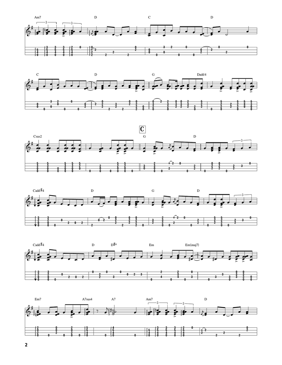 Blue Roses Falling Blue Roses Falling Ukulele scores gallery preview page 2