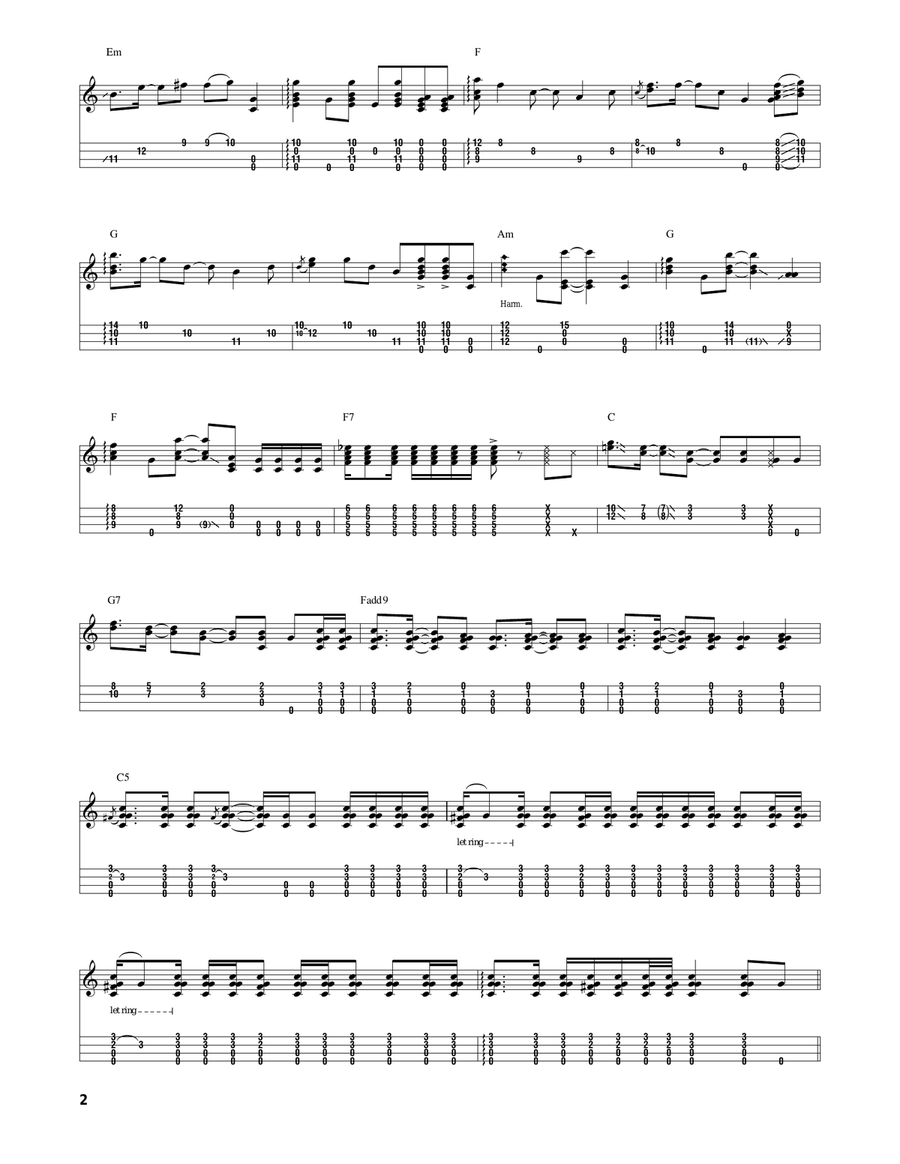 Orange World Orange World Ukulele scores gallery preview page 2