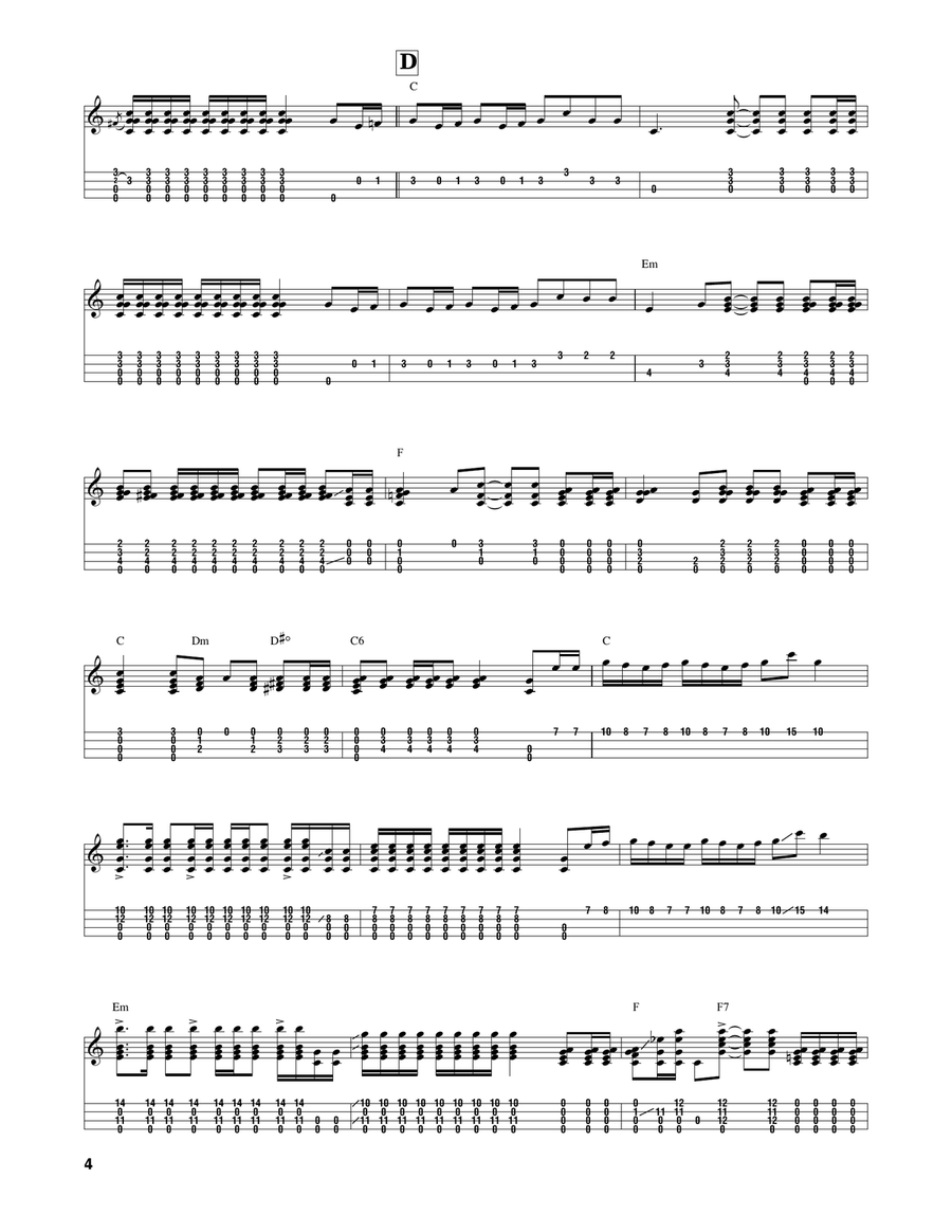 Orange World Orange World Ukulele scores gallery preview page 4