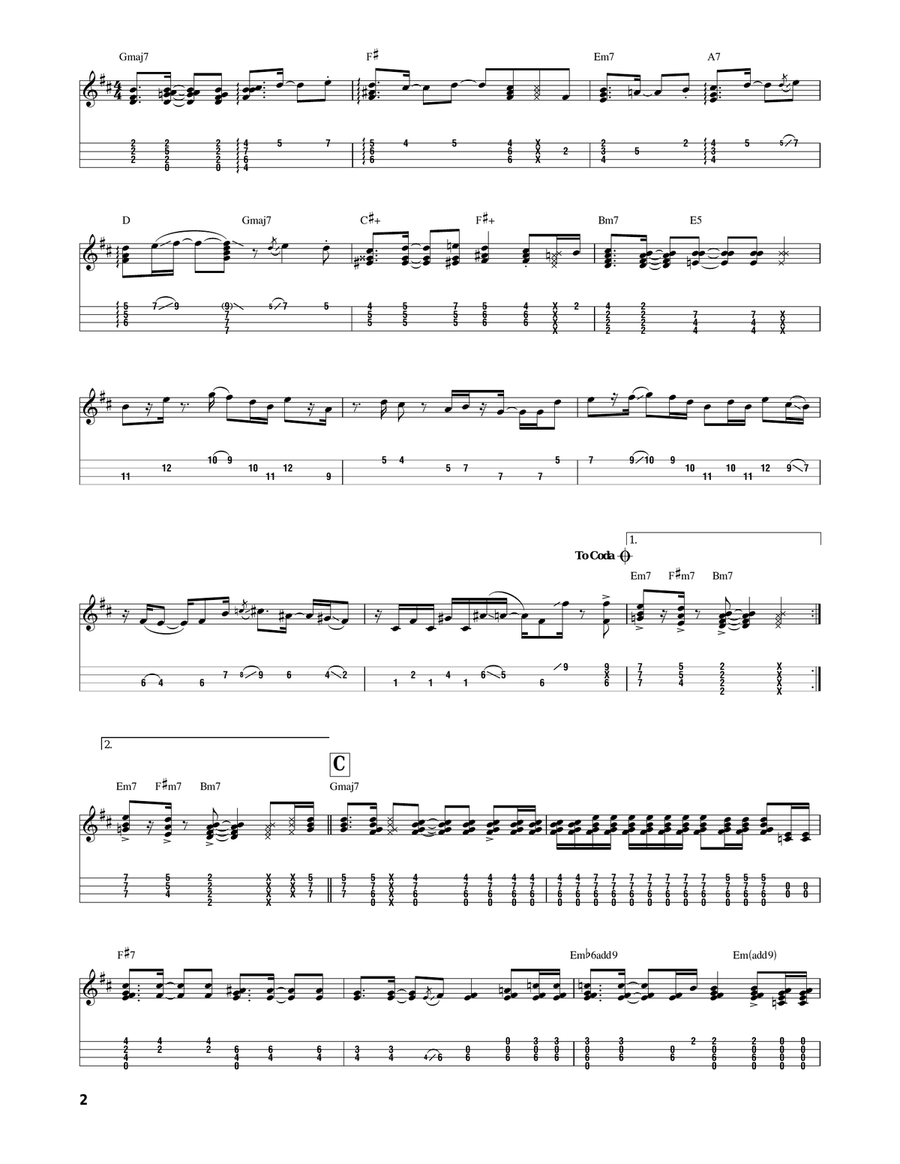 Spain by Chick Corea Ukulele - Digital Sheet Music page 2