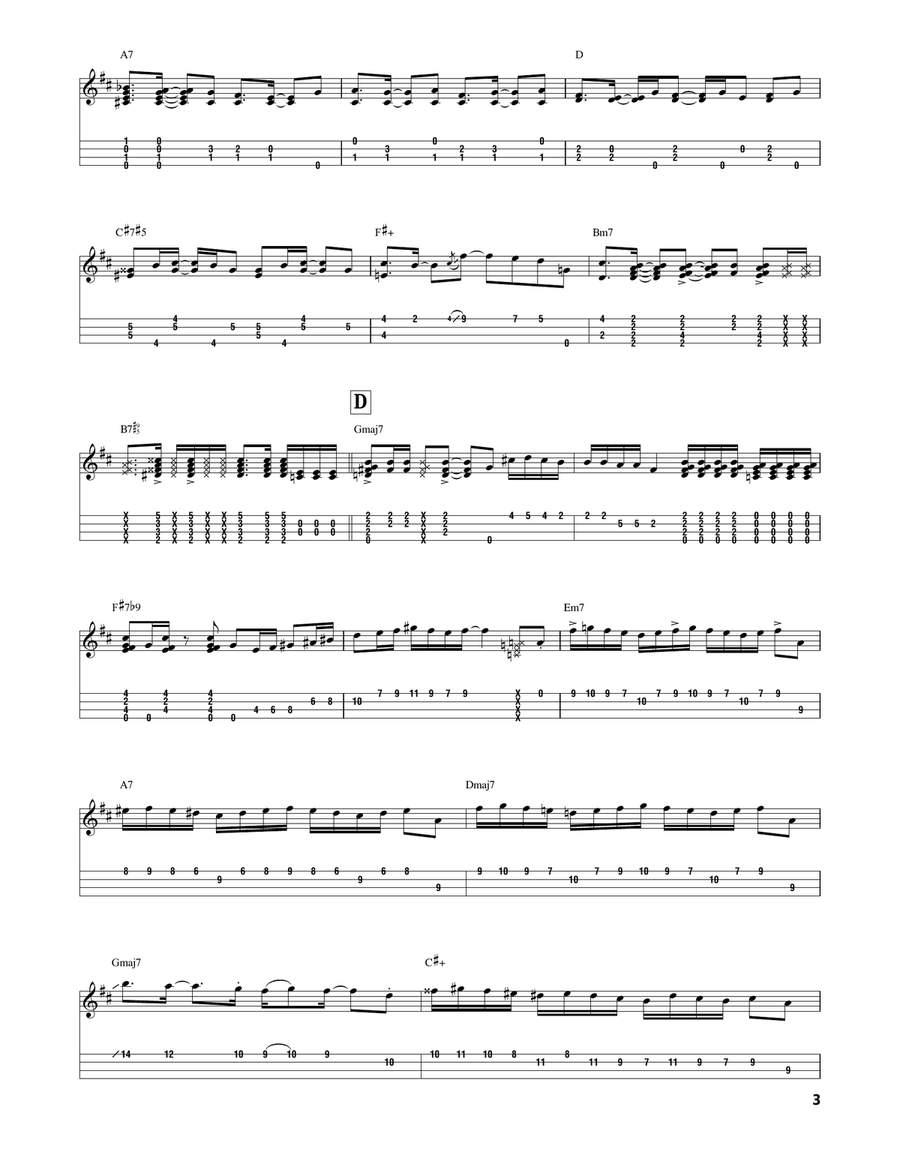 Spain by Chick Corea Ukulele - Digital Sheet Music page 3