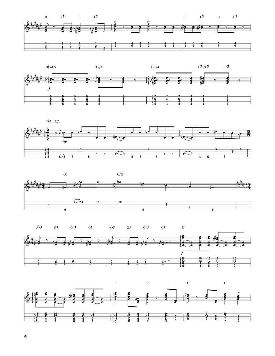 Bohemian Rhapsody (arr. Jake Shimabukuro) Ukulele scores gallery preview page 4
