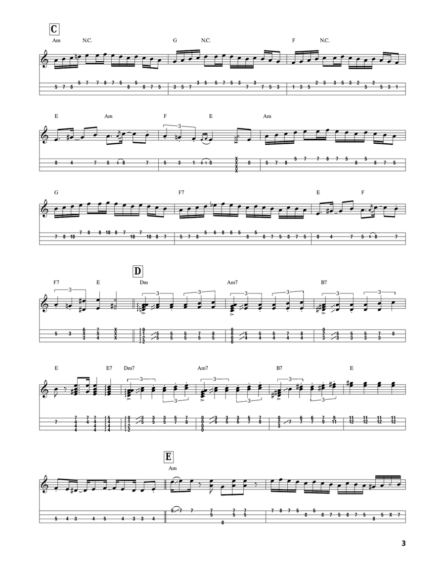 3rd Stream Ukulele scores gallery preview page 3