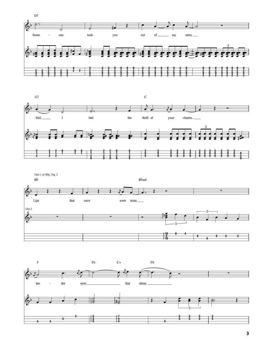I'll See You In My Dreams Ukulele scores gallery preview page 3