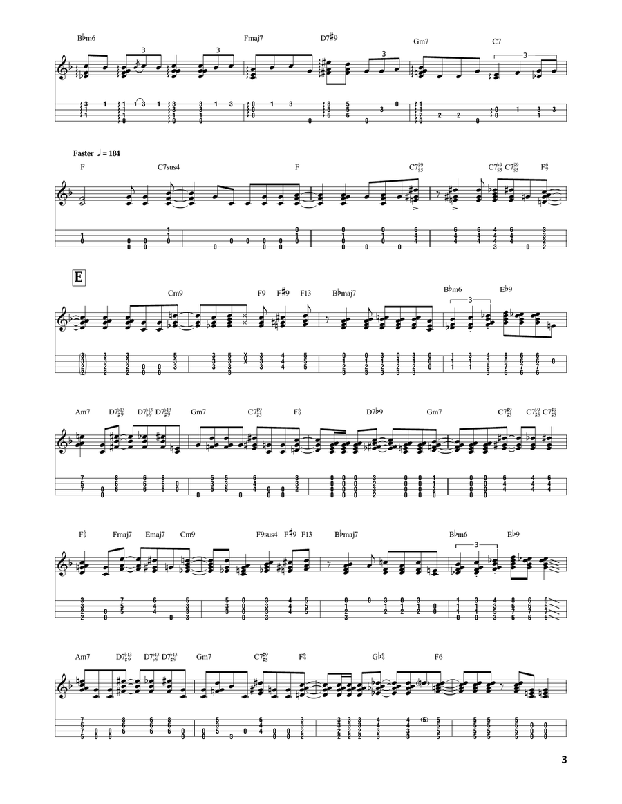 Misty (arr. Jake Shimabukuro) Ukulele scores gallery preview page 3