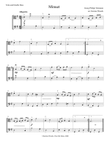 Minuet for Cello Duet by Telemann