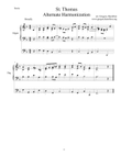 St. Thomas Alternate Harmonization for Organ