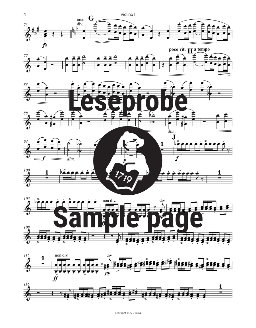 Peer Gynt Suite No. 2 Op. 55 Peer Gynt Suite No. 2 Op. 55 Part scores gallery preview page 5