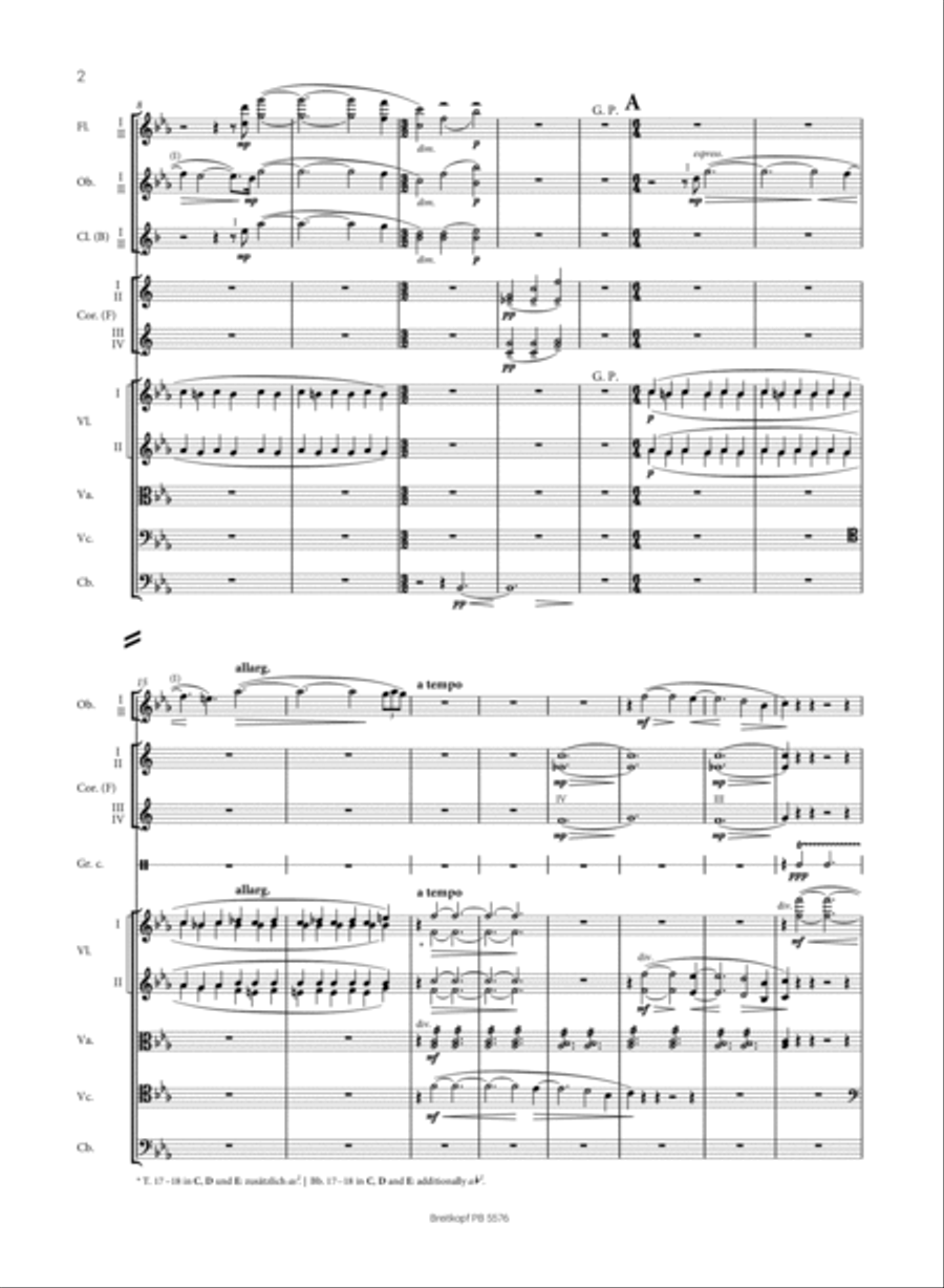 Lemminkainen Suite Op. 22 Study Score scores gallery preview page 3