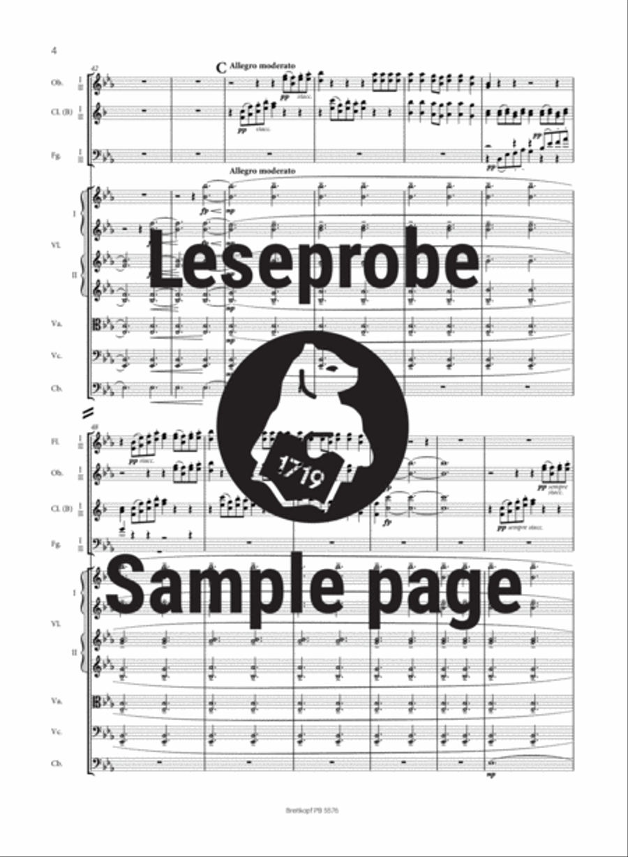 Lemminkainen Suite Op. 22 Study Score scores gallery preview page 5