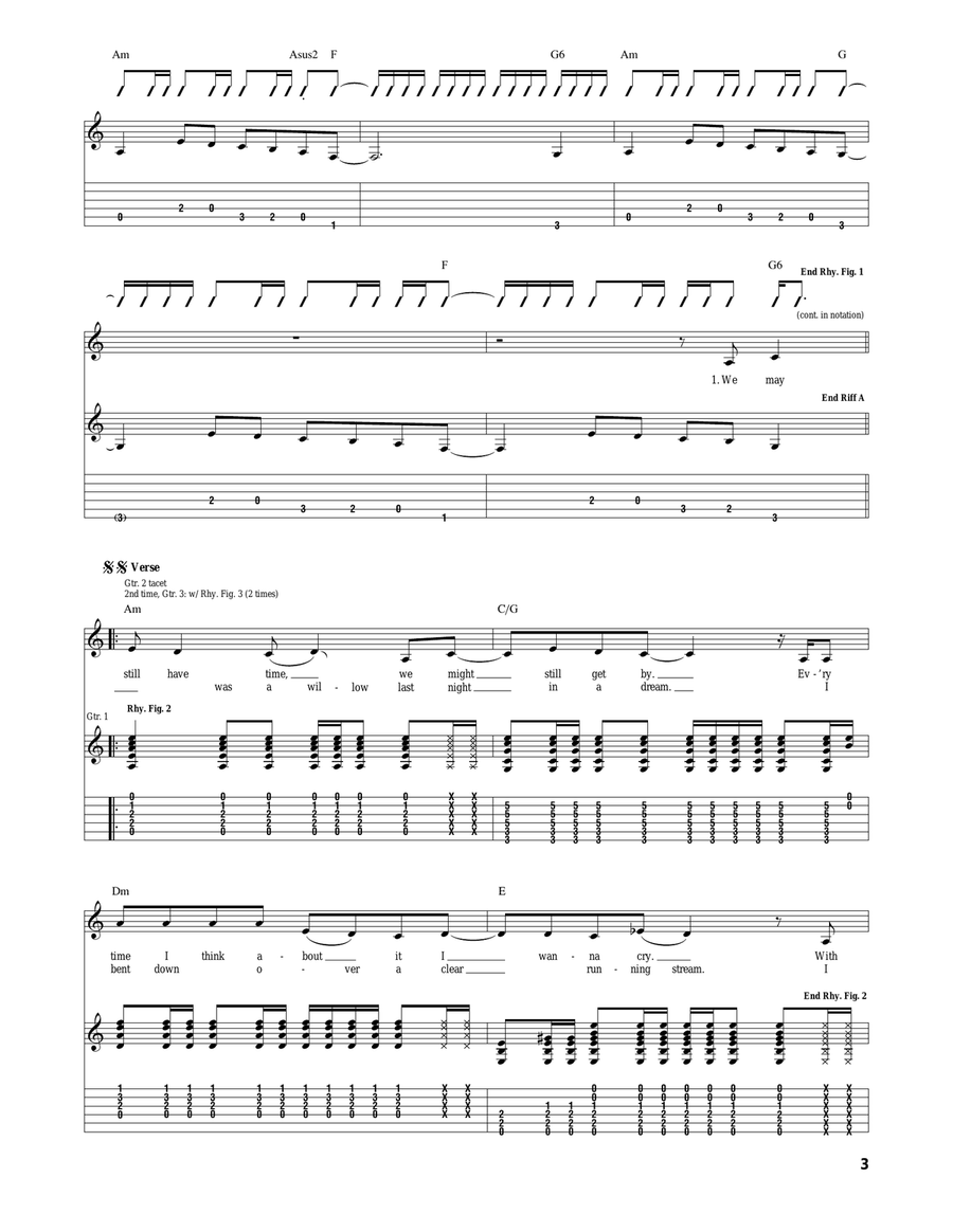 Crazy On You Crazy On You Acoustic Guitar scores gallery preview page 3