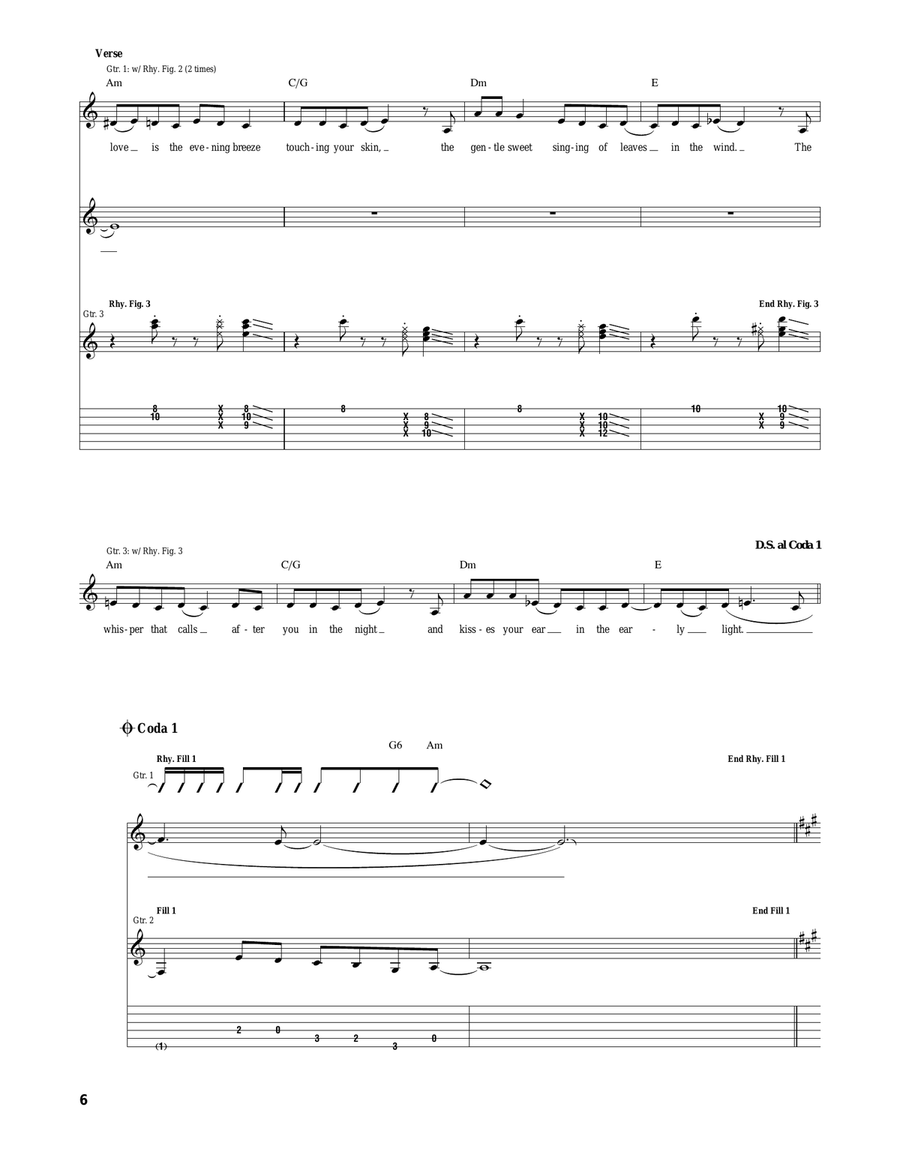 Crazy On You Crazy On You Acoustic Guitar scores gallery preview page 6