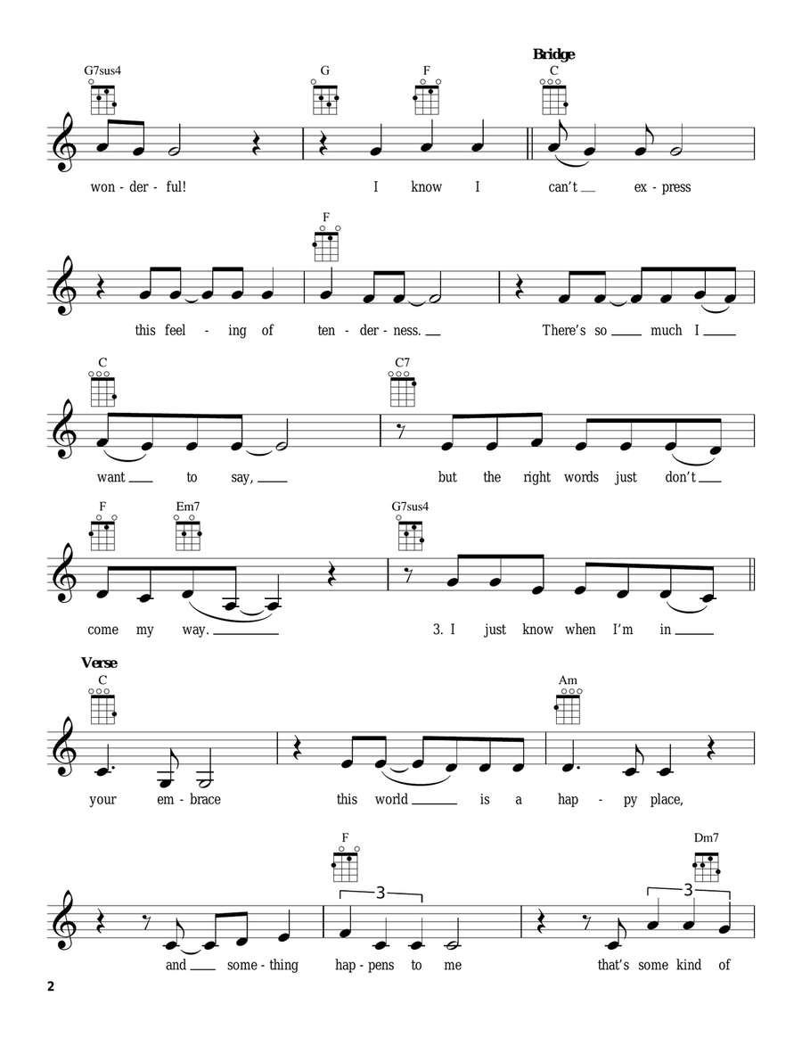 Some Kind Of Wonderful Ukulele scores gallery preview page 2
