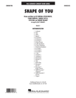 Shape of You - Conductor Score (Full Score)