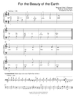 For The Beauty Of The Earth (arr. Fred Kern)