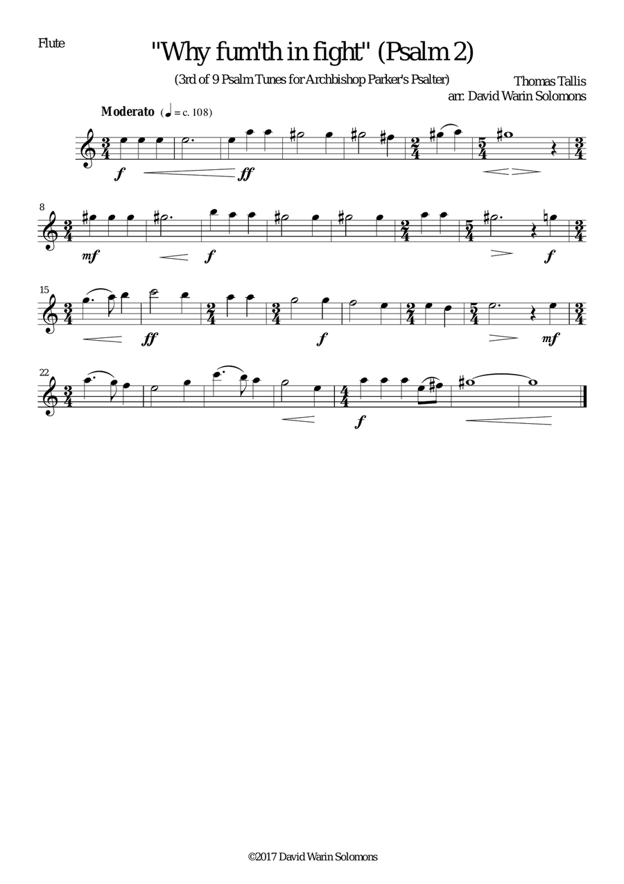Why fum'th in fight for wind quartet Woodwind Quartet scores gallery preview page 3
