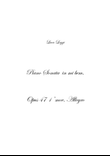 Piano Sonata movimento:1