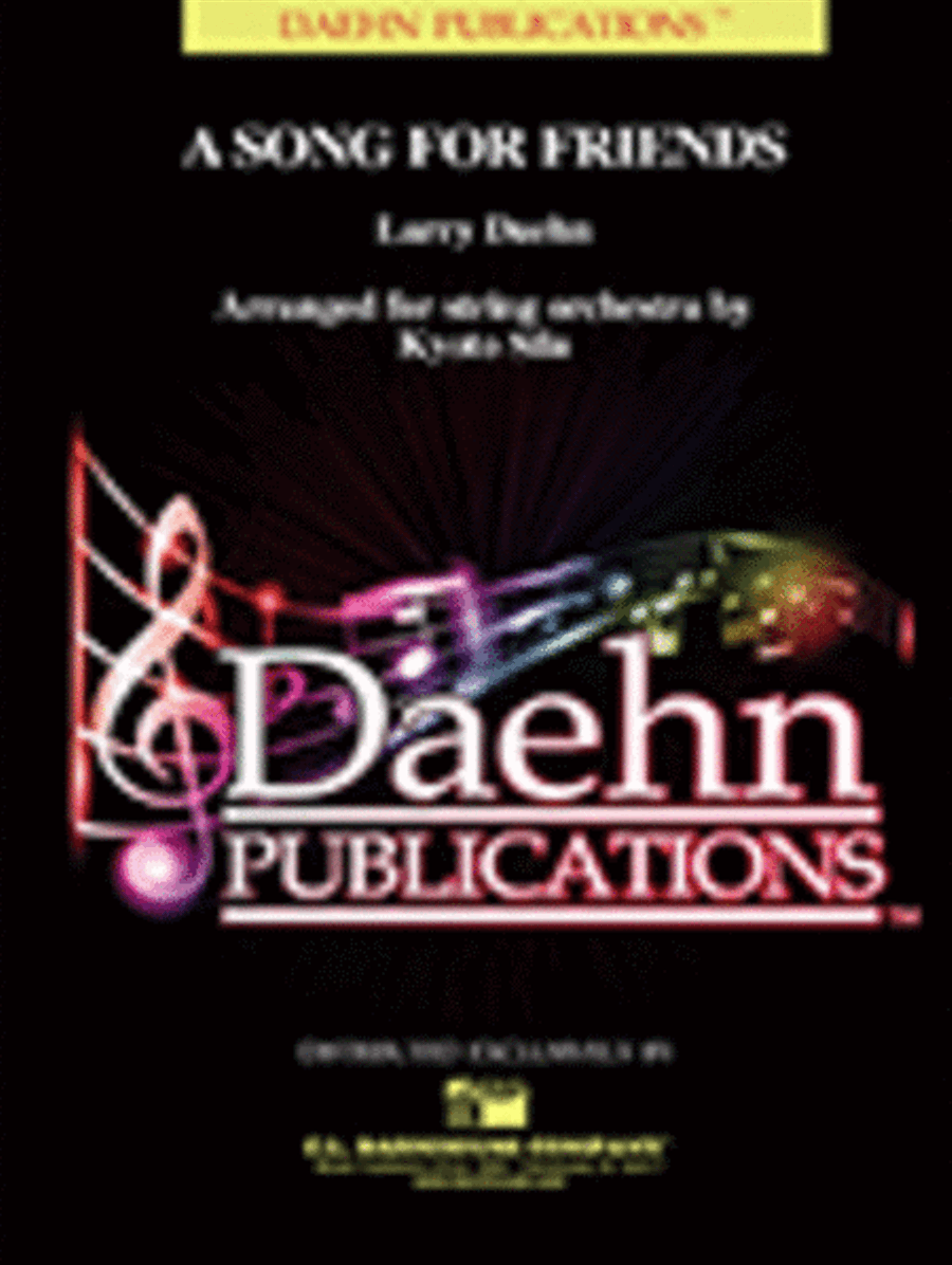 A Song For Friends String Orchestra scores gallery preview page 1