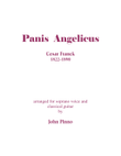 Panis Angelicus (for soprano voice and classical guitar)