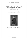 The death of Ase by E.Grieg for cello quartet --- Score and parts --- JCM 2009