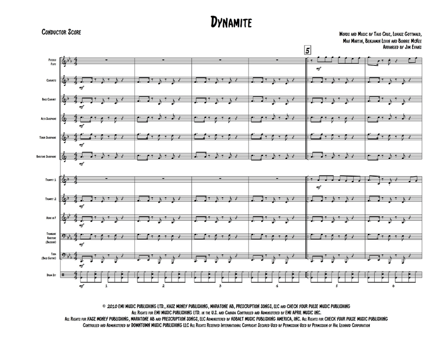 Dynamite Dynamite Small Ensemble scores gallery preview page 2