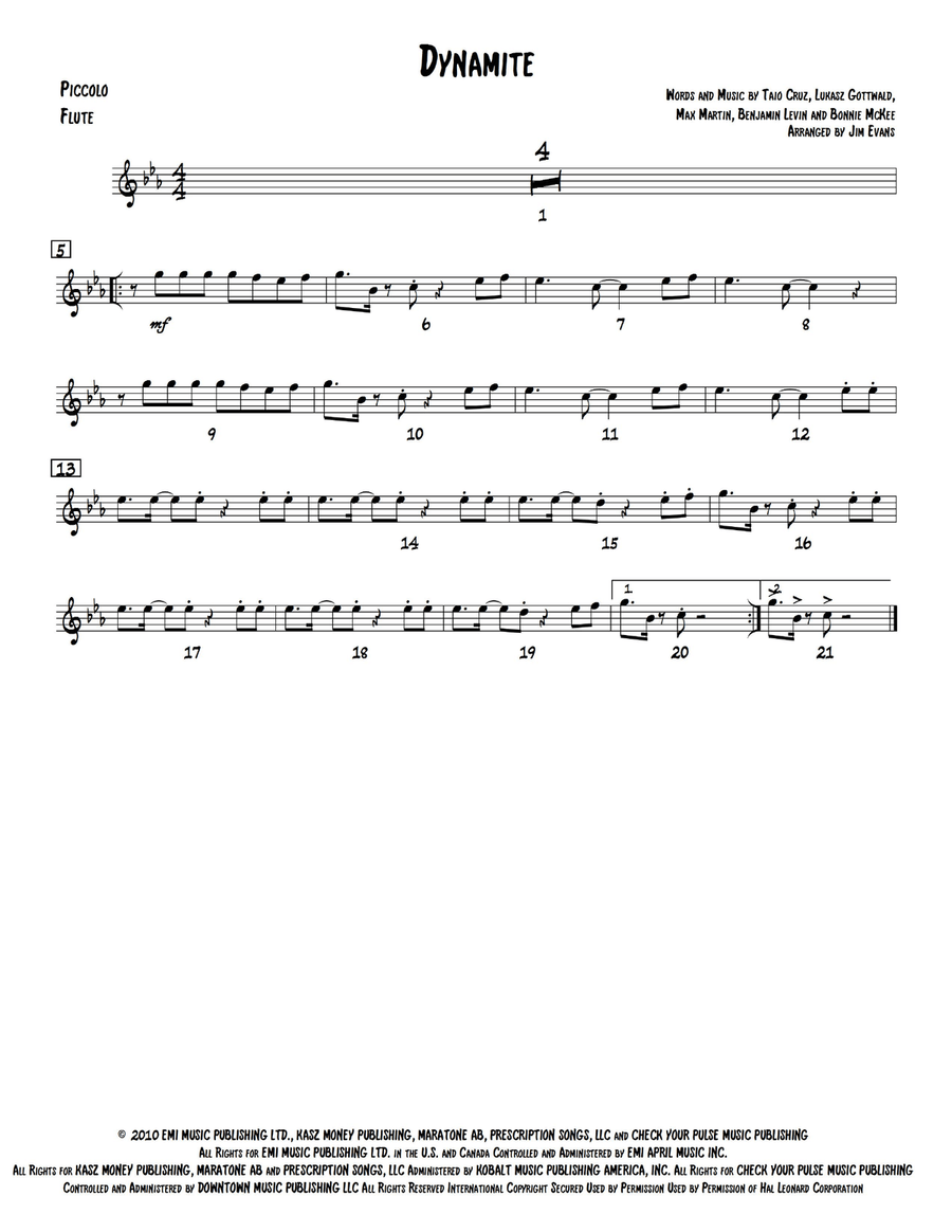 Dynamite Dynamite Small Ensemble scores gallery preview page 5