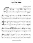 Sleigh Ride [Jazz version]