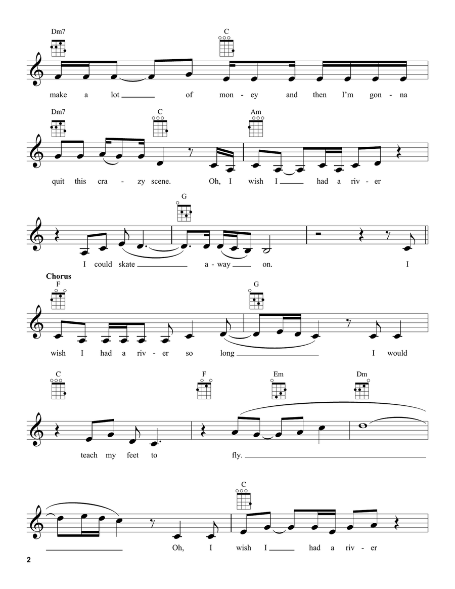 River River Ukulele scores gallery preview page 2