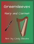 Greensleeves, for Harp and Clarinet mini preview
