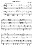 Piano Duet in C