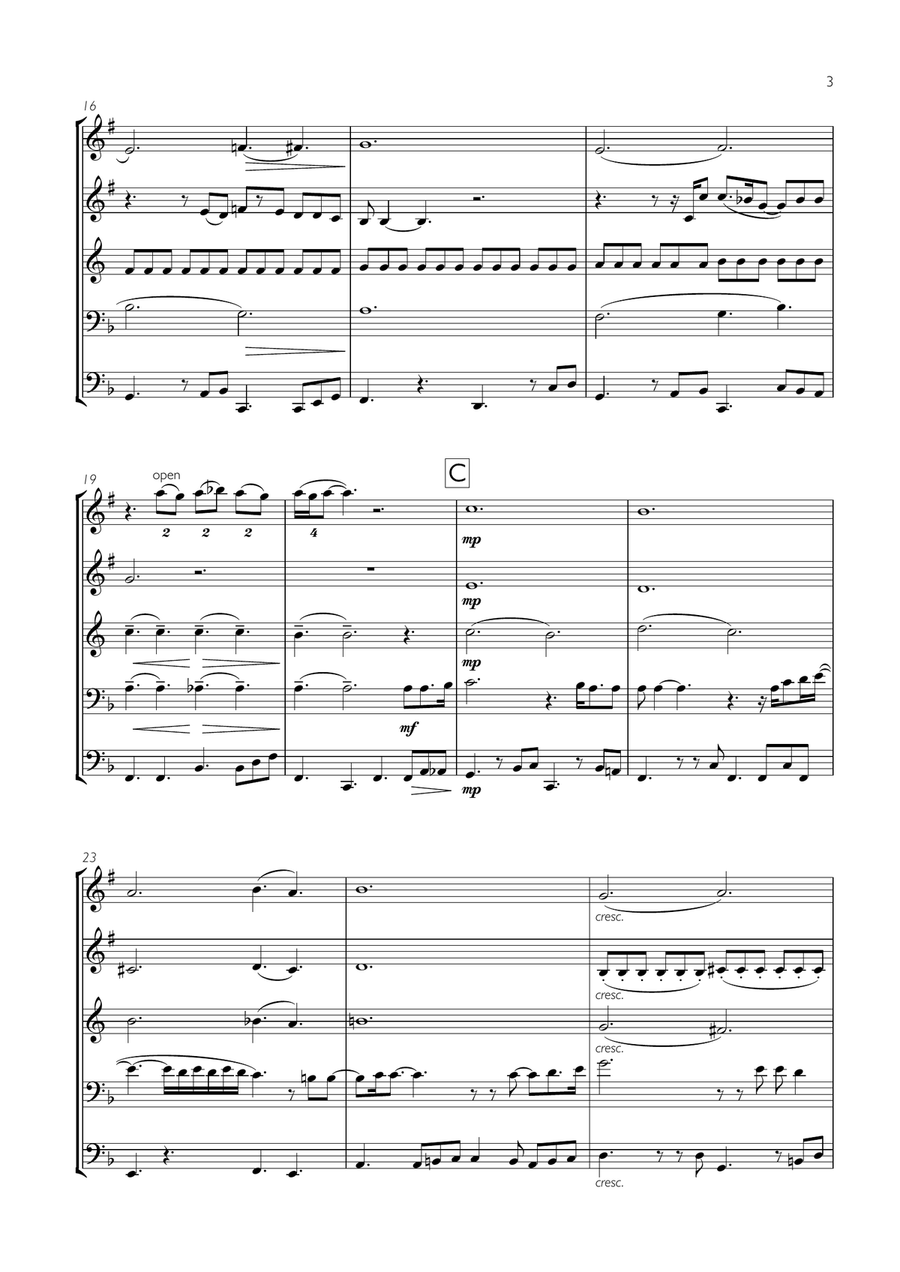 At Last At Last Brass Ensemble scores gallery preview page 3