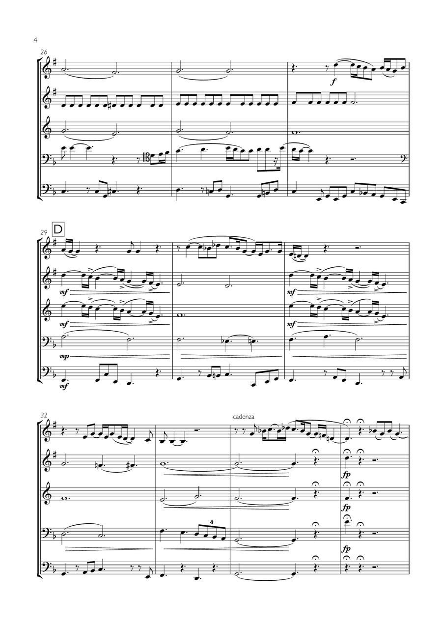 At Last At Last Brass Ensemble scores gallery preview page 4