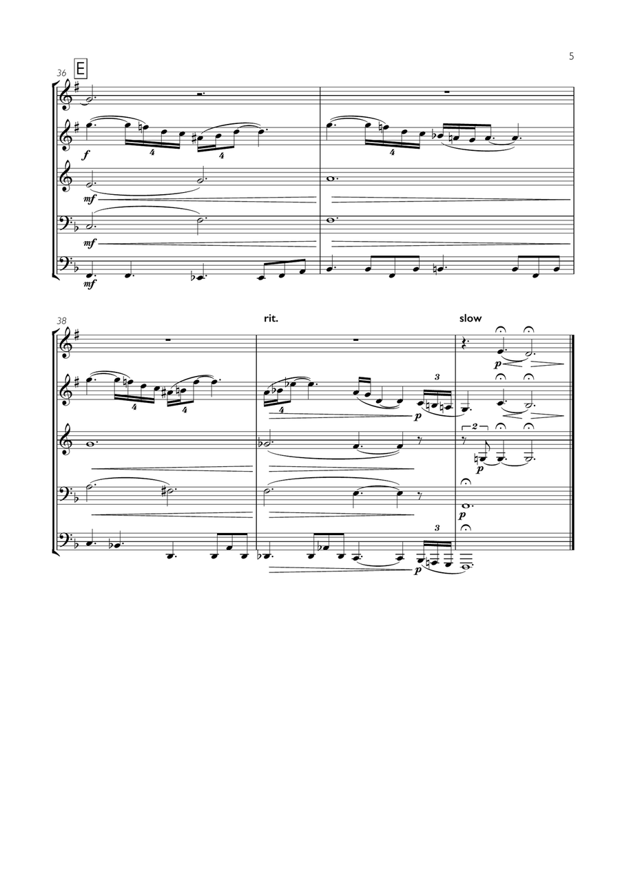 At Last At Last Brass Ensemble scores gallery preview page 5