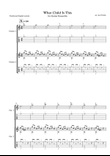 What Child Is This (for Guitar Ensemble)