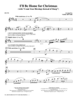 I'll Be Home for Christmas - Flute