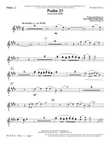 Psalm 23 - Flute 1 & 2