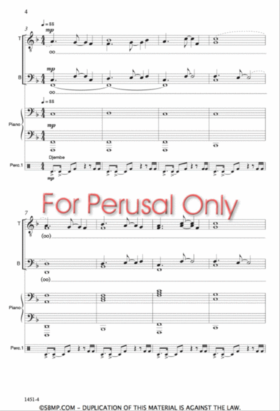 Hutia te Rito - SATB Octavo 4-Part scores gallery preview page 3