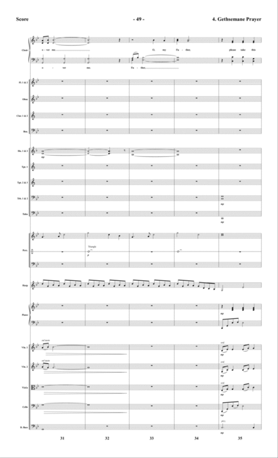 Hallelujah! What a Savior! - Full Score Choir scores gallery preview page 14