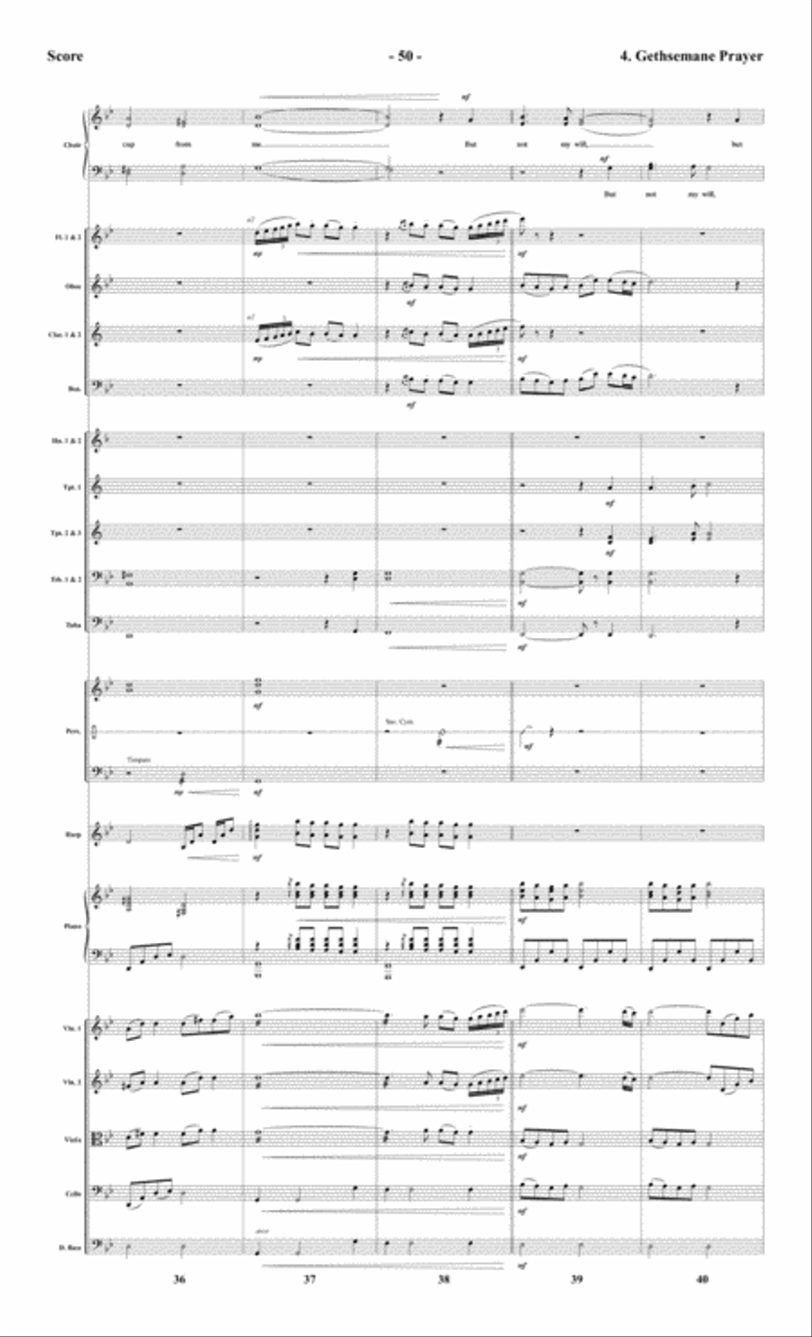 Hallelujah! What a Savior! - Full Score Choir scores gallery preview page 15