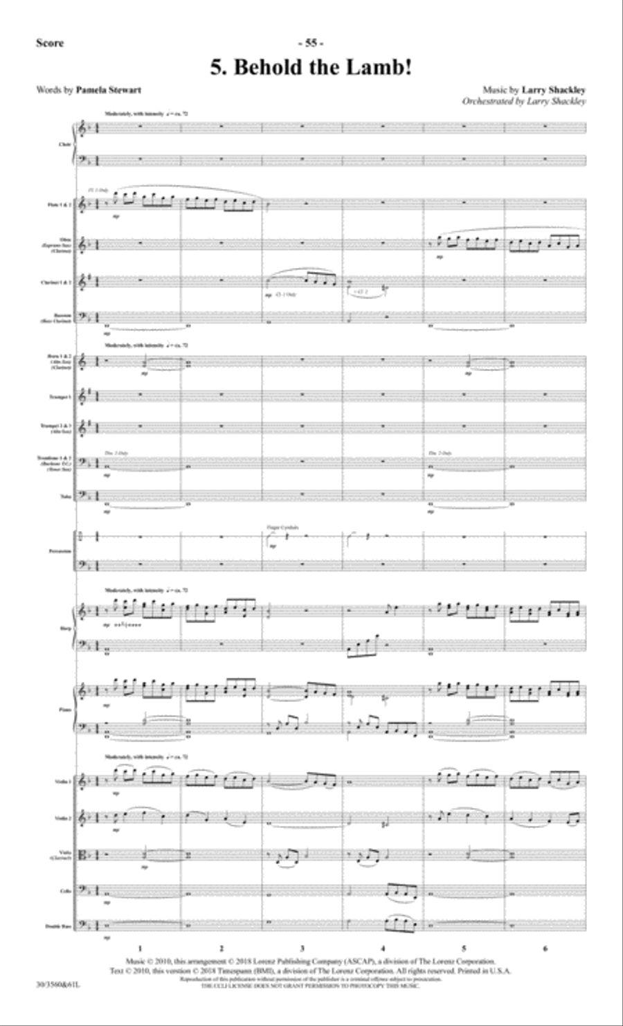 Hallelujah! What a Savior! - Full Score Choir scores gallery preview page 17