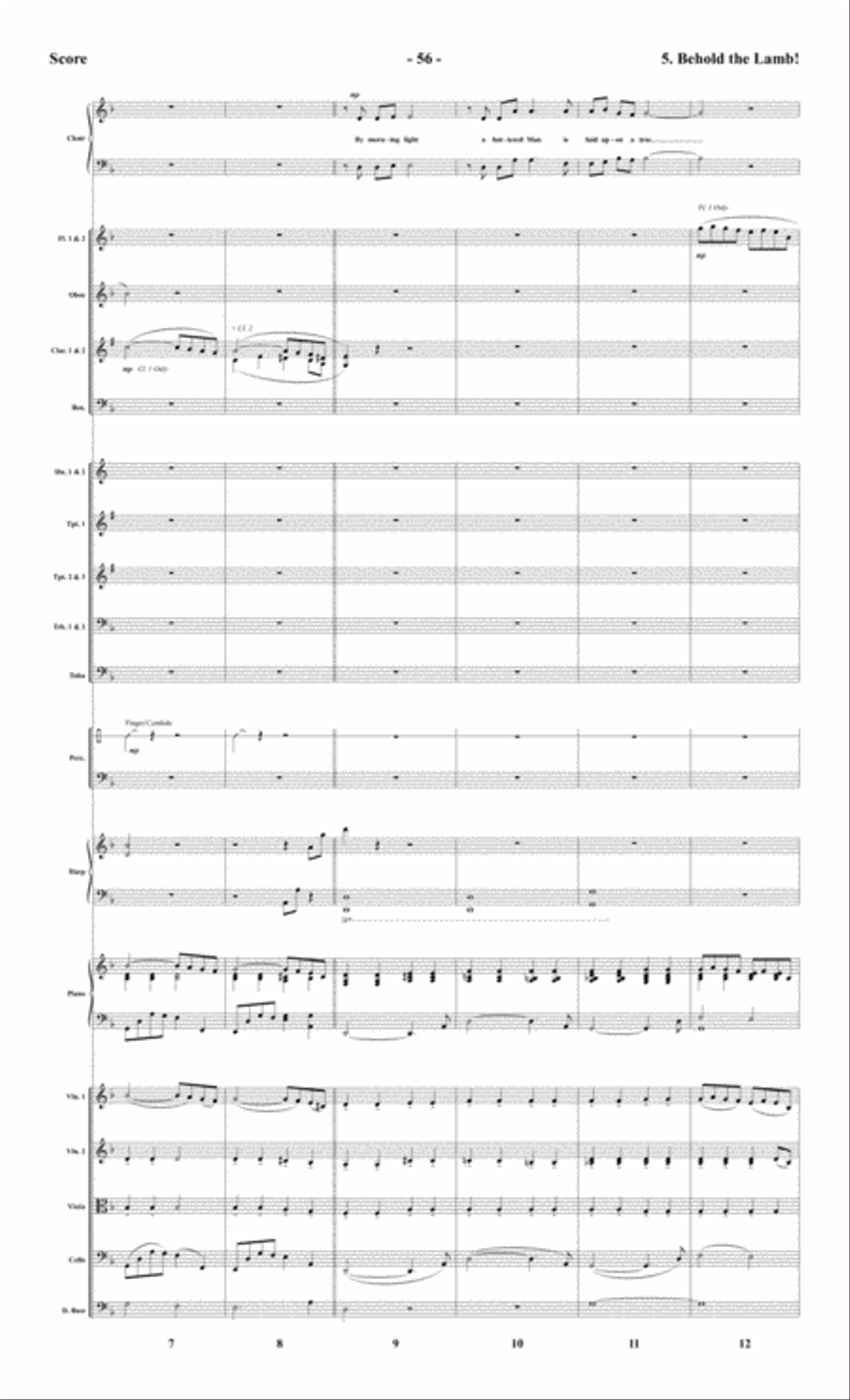 Hallelujah! What a Savior! - Full Score Choir scores gallery preview page 18