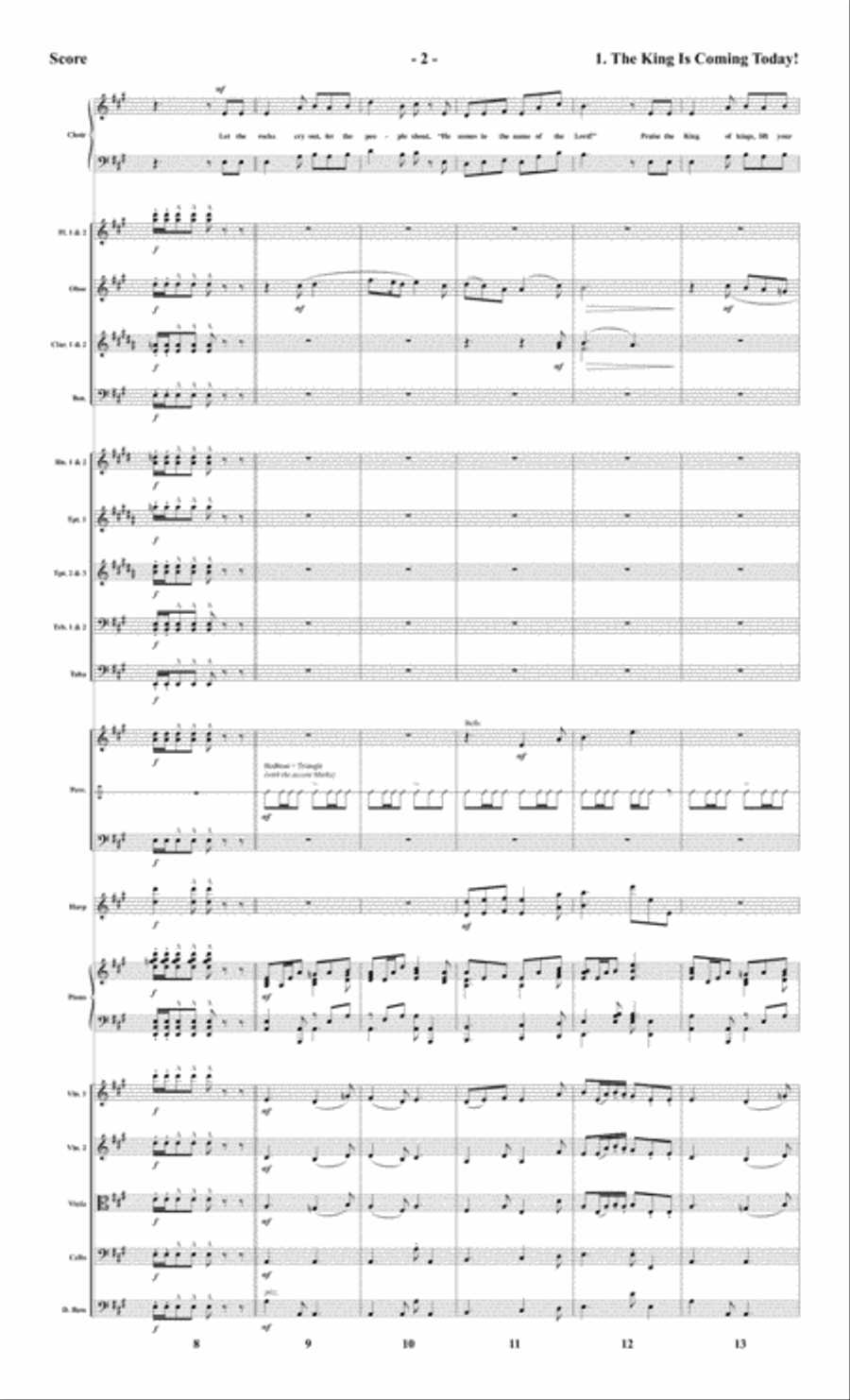 Hallelujah! What a Savior! - Full Score Choir scores gallery preview page 4