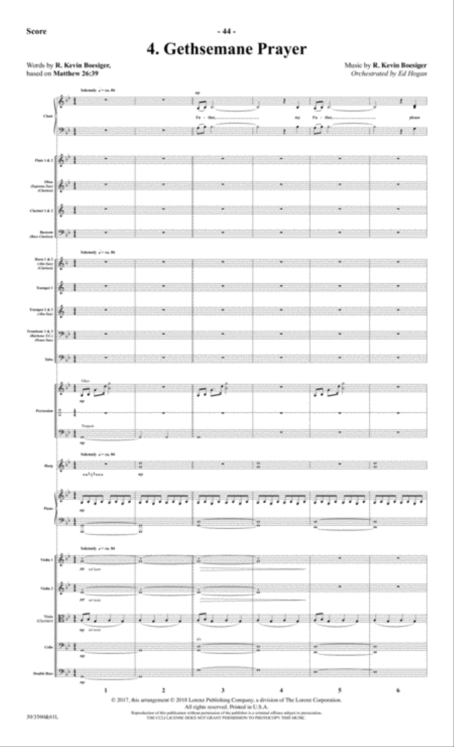 Hallelujah! What a Savior! - Full Score Choir scores gallery preview page 9