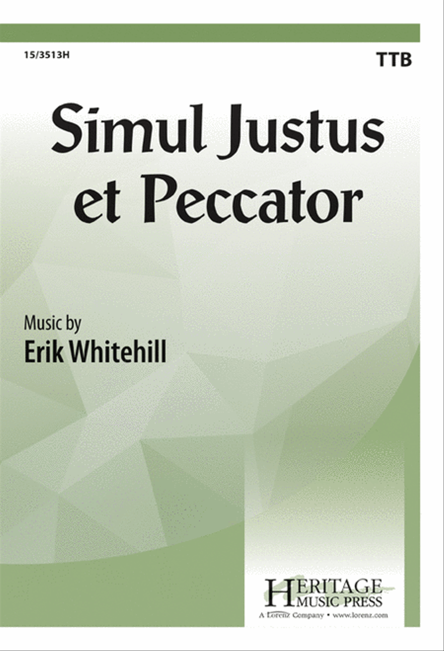 Simul Justus et Peccator Simul Justus et Peccator TTB scores gallery preview page 1