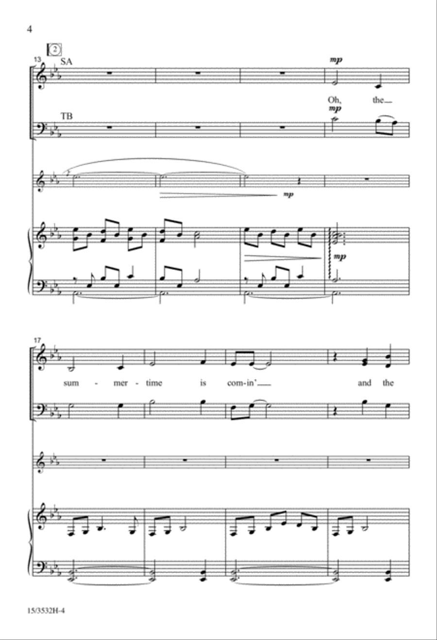 Wild Mountain Thyme Wild Mountain Thyme 4-Part scores gallery preview page 3