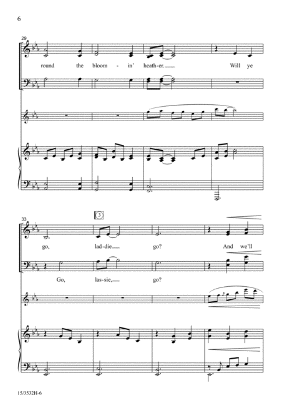 Wild Mountain Thyme Wild Mountain Thyme 4-Part scores gallery preview page 5