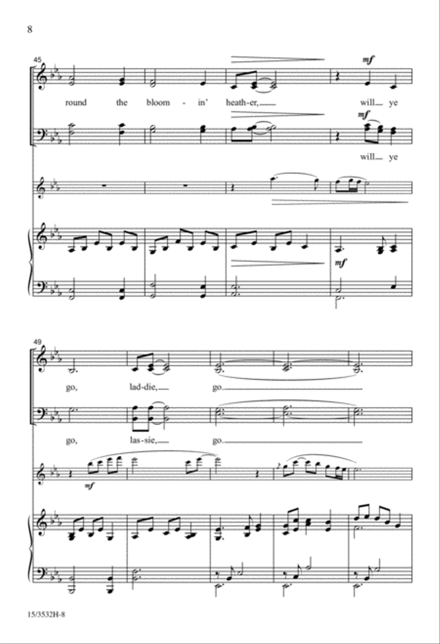 Wild Mountain Thyme Wild Mountain Thyme 4-Part scores gallery preview page 7