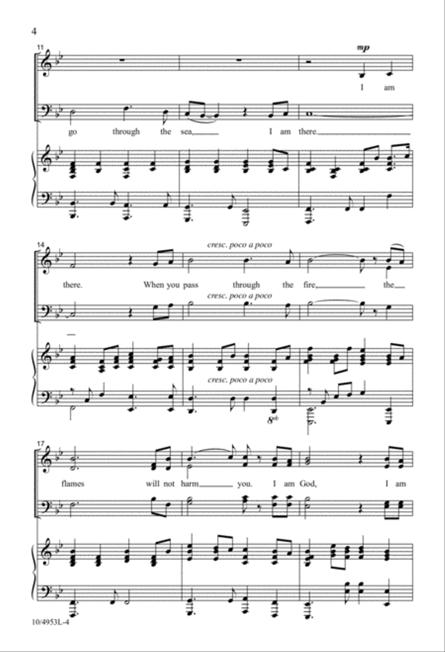 I Will Make All Things New 4-Part scores gallery preview page 3